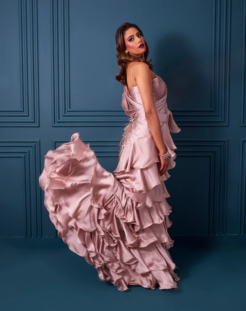 Peony Champagne. Saree Code SBSI18-05393