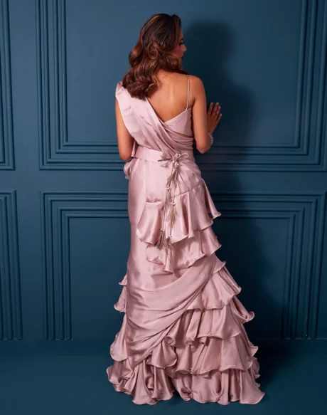 Peony Champagne. Saree Code SBSI18-05400